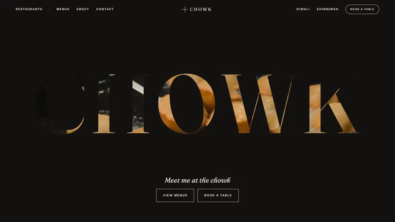 Chowk homepage